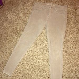 Tan American Eagle pants, super stretchy and soft